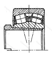 Подшипник  753615 (22316K+AH 2316) размер 75x170x58 от производителя  ГПЗ-18