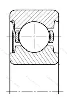 Подшипник 6212-Z/P 6 размер 60x110x22 от производителя  SKF