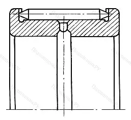 Модификация подшипника 274707 размер 50x27x35