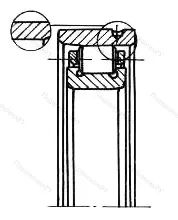 Модификация подшипника 6-1272924Р2 размер 120x165x27 от производителя  ГПЗ-4