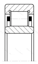 Подшипник NU 1010MA/P 63S 1 размер 50x80x16 от производителя  SKF