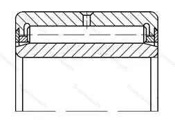 Подшипник  4344868 размер 340x420x80 от производителя  ГПЗ-1 Подшипник  4344868 размер 340x420x80 от производителя  ГПЗ-1