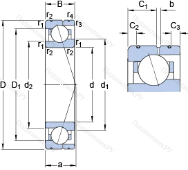 Подшипник 71904 ACE/P 4AL