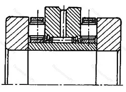 Подшипник  РИК3570 (504707) размер 35x70/60x54