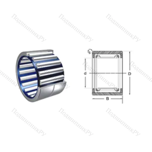 Подшипник игольчатый радиальный NK 22/20