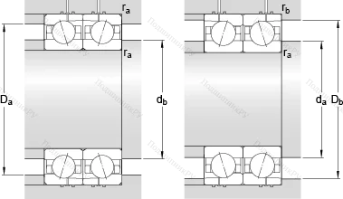 Подшипник 708 ACD/HCP 4AH