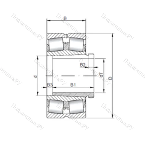 Подшипник роликовый радиальный самоцентрирующийся 24188 K 30CW 33+AH 24188 от производителя  CX