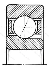 Подшипник  1076096 размер 6x15x5 от производителя  ГПЗ-8