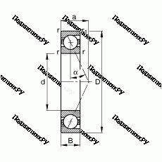 7910A 5TRV 1VSUMP 3 радиально-упорный шпиндельный подшипник