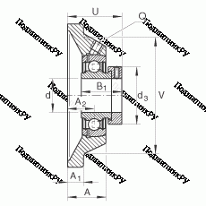 Подшипник PCJ 40-N в Липецке